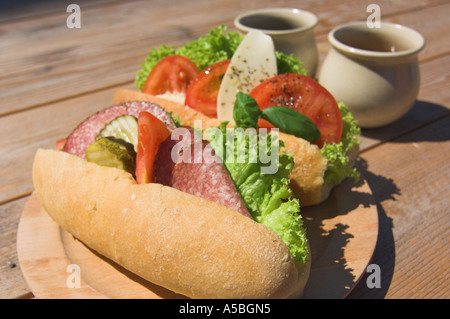 Sandwiches Stock Photo