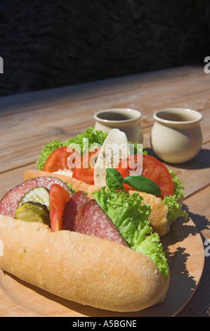 Sandwiches Stock Photo