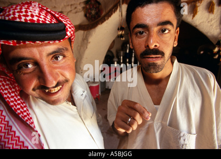 A picture of two Syrian men Stock Photo