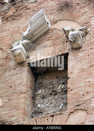 Curch of santa maria degli angeli and basilica in roman baths of the diocletian thermae, rome, italy, europe Stock Photo