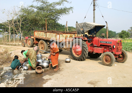 Village water pump, rural Orissa (Odisha), India, Asia Stock Photo - Alamy