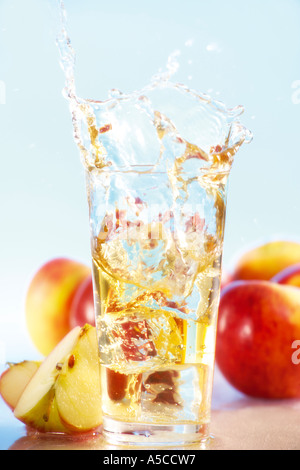 Apple juice Stock Photo
