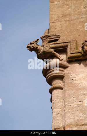 Gargoyle by front entrance to Arundel Cathedral, West Sussex. Stock Photo