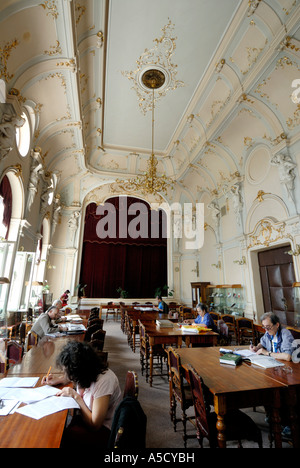 ROMANIA SIBIU. 2007 European Capital of Culture. The Central Library of ASTRA association. Stock Photo
