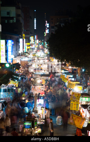 Stock photo of the Snake Alley Night Market in Taipei Taiwan Stock Photo