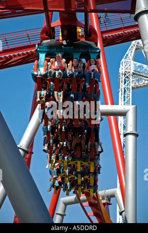 Silver Bullet Rollercoaster Ride. Knott's Berry Farm Theme Park ...