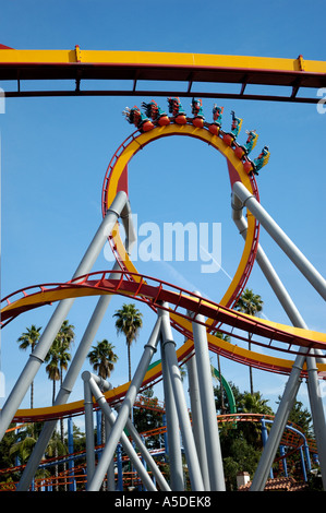 Silver bullet roller coaster hi-res stock photography and images