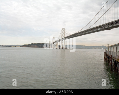 Bay Bridge San Francisco California Stock Photo