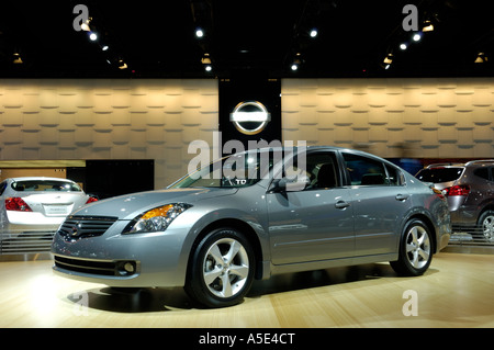 2007 Nissan Altima at the 2007 North American International Auto Show in Detroit Michigan USA Stock Photo