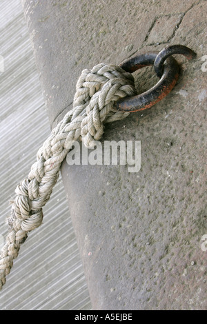 Knot hook rope peg line cord hawser lanyard schooner boat ship yacht ...