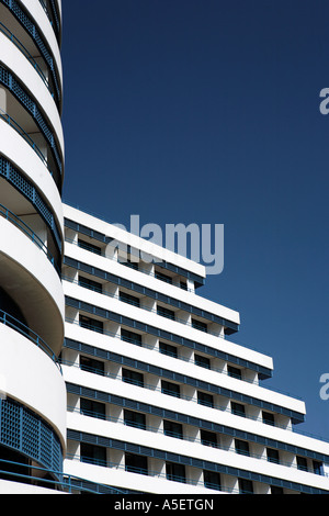 Tourist Hotel Balconies Abstract Stock Photo - Alamy