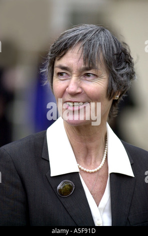 Carol Hughes widow of late Poet Laureate Ted Hughes Stock Photo - Alamy