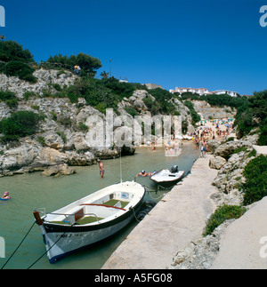 Cala'n Forcat, Menorca, Balearic Islands, Spain Stock Photo