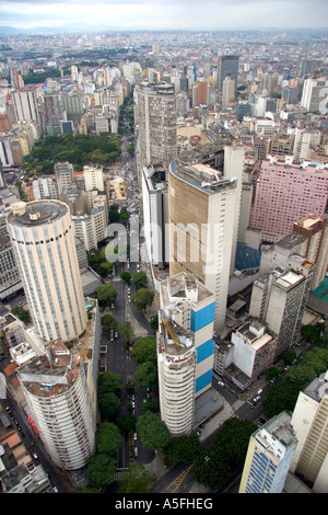 High Rise Buildings of Sao Paulo City Downtown Stock Photo - Alamy