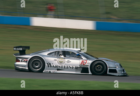 Nannini Tiemann AMG Mercedes CLK GTR FIA GT1 FIA GT Championship race Donington 14th September 1997 Stock Photo