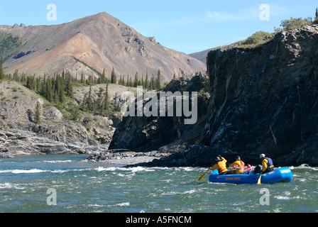 Exploring the Firth River. Ivvavik National Park, Yukon Territory ...