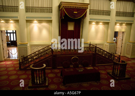 palacio nacional Chamber of Deputies - mexico city Stock Photo