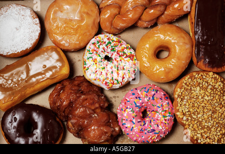 Box of doughnuts Stock Photo - Alamy