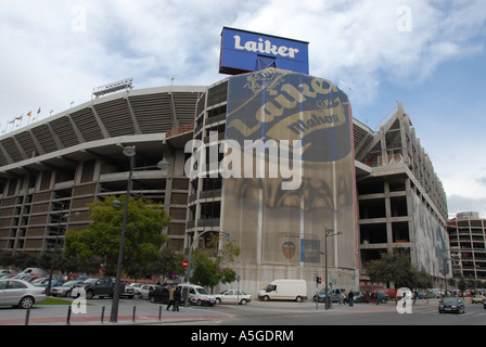 Valencia Football Club stadium, Spain Stock Photo