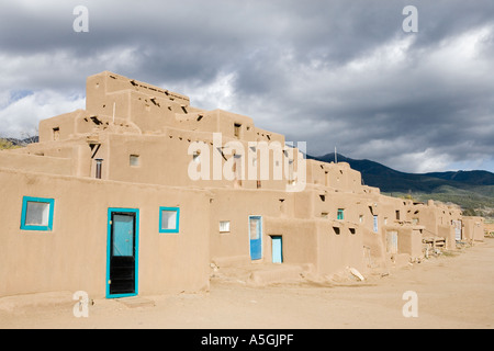 Taos Pueblo in northern New Mexico Stock Photo