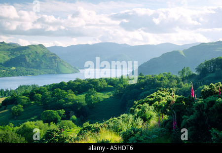 SW over Ullswater in the Lake District National Park, Cumbria, England. Stock Photo