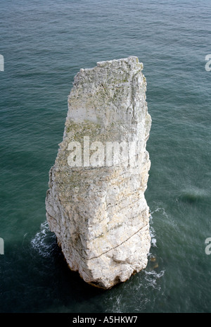 Limestone Sea Stack, Old Harry Rocks, Studland Bay, Dorset, England Stock Photo