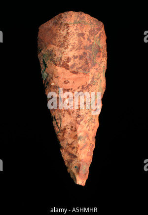 Native American arrowheads found in Northeast Arkansas Stock Photo