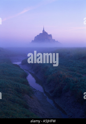 Mont Saint Michel. Manche, Normandie, France Stock Photo
