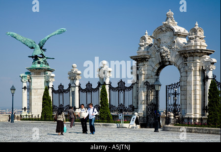 Ferdinands gate of the Castle, now Hungarian National Gallery, Budapest, Hungary, Southeast Europe, Europe, Budapest, Ungarn Stock Photo