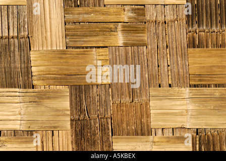 A Borneo Dayak Long-House Bamboo Floor Mat, 2317