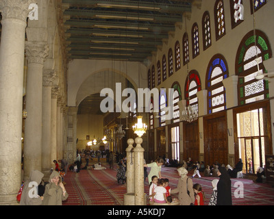Omayyaden mosque in damascus Stock Photo