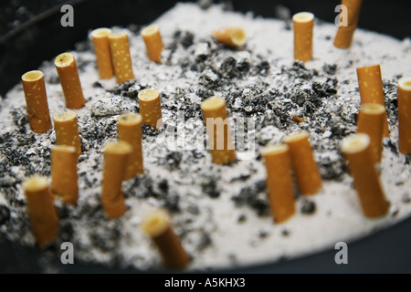 Full ash-tray Stock Photo