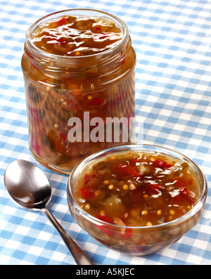 CUCUMBER RELISH Stock Photo