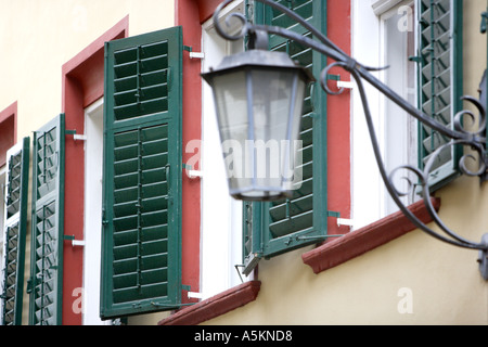 Old town Merano Alto Adige Italy Stock Photo
