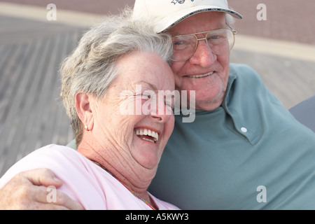 loving senior couple Stock Photo