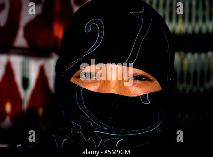 Uighur girl Stock Photo