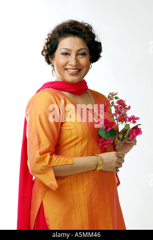 South Asian Indian women bollywood stage and TV artiste Stock Photo