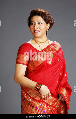 South Asian Indian women bollywood stage and TV artiste Stock Photo