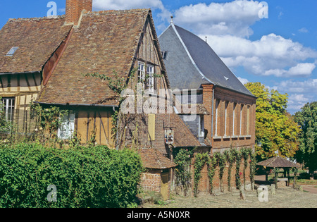 Gerberoy in the departement of Oise 60 France One of Les Plus Beaux Villages de France