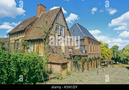 Gerberoy in the departement of Oise 60 France One of Les Plus Beaux Villages de France
