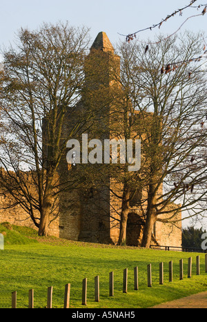 Sherborne Old Castle, now owned by English Heritage Stock Photo