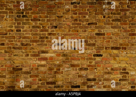 LOndon simple red Brick wall Stock Photo