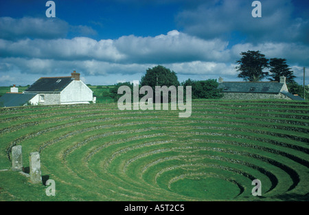 Gwennap Pit, Methodist Cathedral, Cornwall  England HOMER SYKES Stock Photo