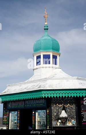 Gypsy Petulengro's booth on the North Pier, Blackpool, Lancashire, England Stock Photo