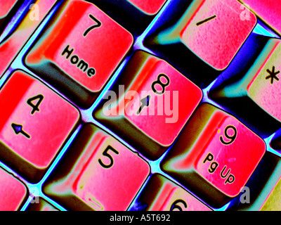 calculator keys Stock Photo