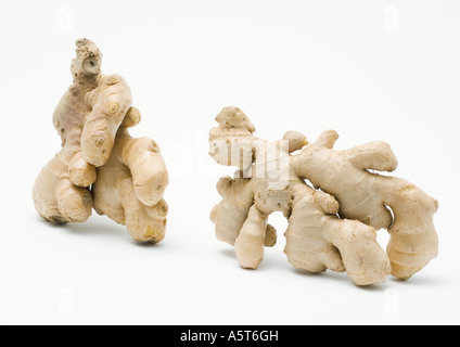 Ginger root Stock Photo