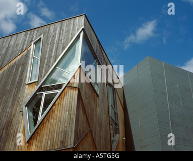 Architectural detail Felix-Nussbaum-Haus, Osnabrück, Neidersachsen (Lower Saxony), Germany. Stock Photo