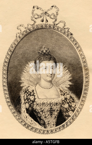 Marie De Medici, 1573 - 1642. Queen Of France As The Second Wife Of ...