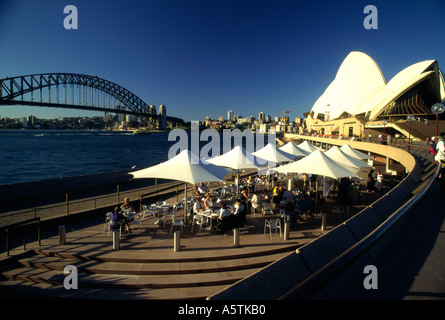 restaurant overlooking sydney harbour Sydney opera house Australia ...