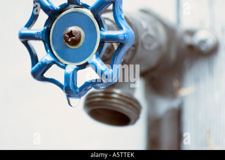 Outdoor spigot Stock Photo